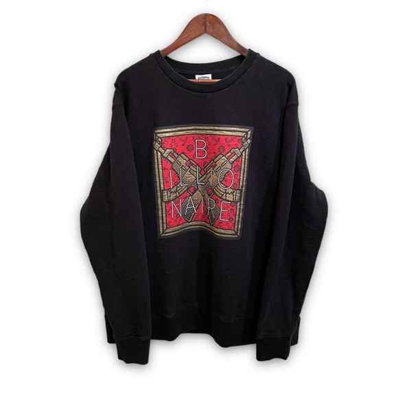 Billionaire Boys Club Other - Billionaire Boys Club Heavyweight Golden Gun Graphic Double Sided Sweater 3XL